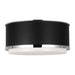 Visual Comfort LF1062 Marlowe 2-lt 13" Medium Flush Mount - Polished Nickel