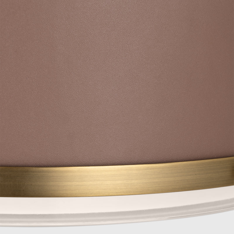 Visual Comfort LF1062 Marlowe 2-lt 13" Medium Flush Mount - Time Worm Brass