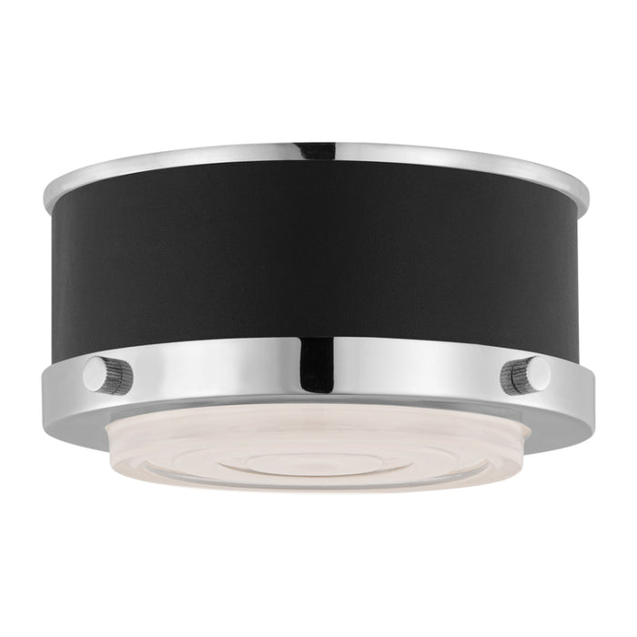 Visual Comfort LF1071 Marlowe 1-lt 5" LED Mini Flush Mount - Polished Nickel