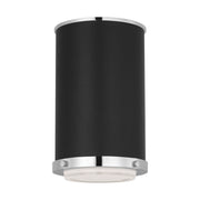 Visual Comfort LF1081 Marlowe 1-lt 5" LED Small Flush Mount - Polished Nickel