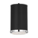 Visual Comfort LF1081 Marlowe 1-lt 5" LED Small Flush Mount - Polished Nickel