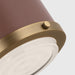 Visual Comfort LF1081 Marlowe 1-lt 5" LED Small Flush Mount - Time Worm Brass