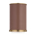 Visual Comfort LF1081 Marlowe 1-lt 5" LED Small Flush Mount - Time Worm Brass