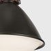 Visual Comfort LP1111 Hayward 1-lt 13" Medium Pendant - Aged Iron