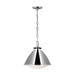 Visual Comfort LP1111 Hayward 1-lt 13" Medium Pendant - Polished Nickel