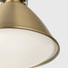 Visual Comfort LP1111 Hayward 1-lt 13" Medium Pendant - Time Worn Brass