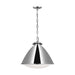 Visual Comfort LP1121 Hayward 1-lt 18" Large Pendant - Polished Nickel