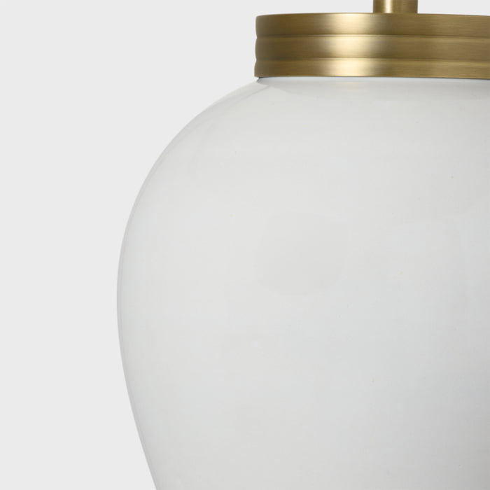 Visual Comfort LT1211 Lilian 1-lt 27" Medium Table Lamp - New White