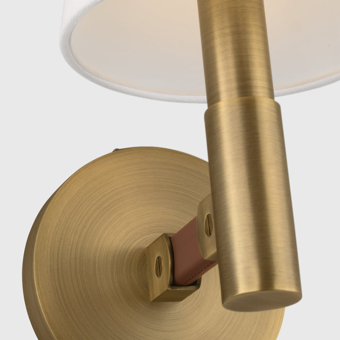 Visual Comfort LW1141 Grayson 1-lt 10" Wall Sconce - Time Worn Brass
