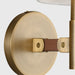 Visual Comfort LW1141 Grayson 1-lt 10" Wall Sconce - Time Worn Brass