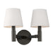 Visual Comfort LW1152 Grayson 2-lt 13" Wall Sconce - Aged Iron