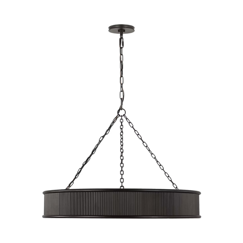 Visual Comfort PCC1008 Ritz 8-lt 27" Chandelier - Aged Iron