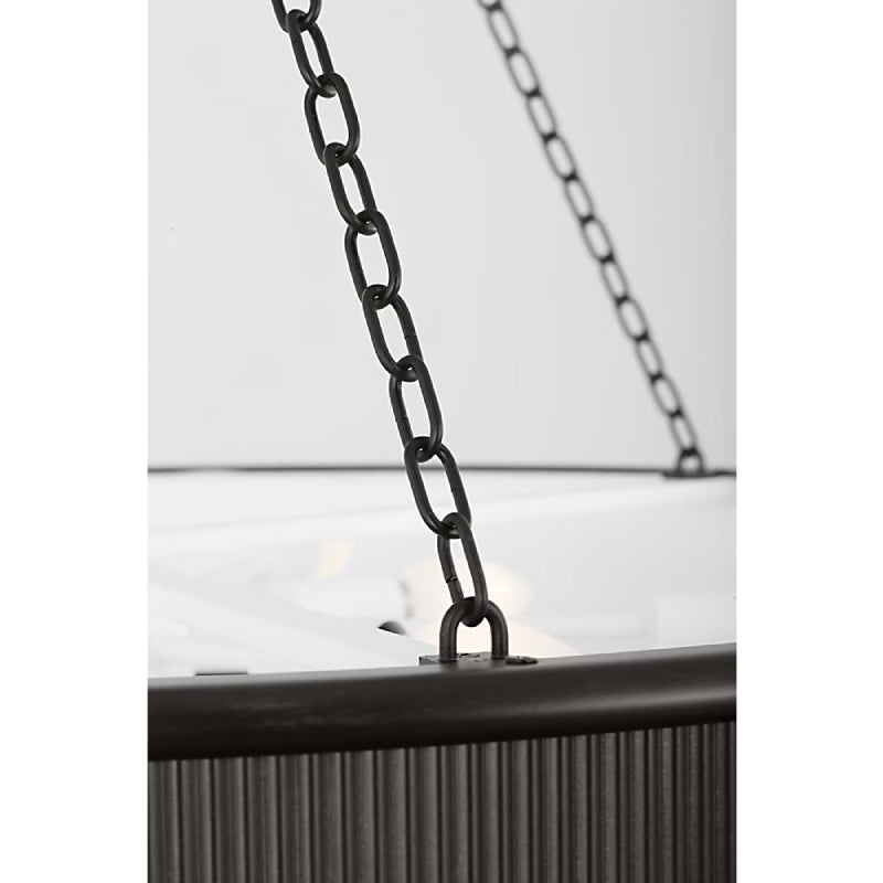 Visual Comfort PCC10110 Ritz 10-lt 36" Chandelier - Aged Iron