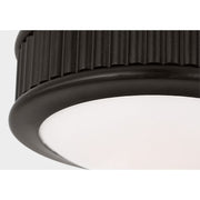 Visual Comfort PCF1001 Ritz 1-lt 5" LED Flush Mount - Aged Iron