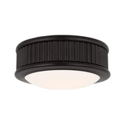 Visual Comfort PCF1001 Ritz 1-lt 5" LED Flush Mount - Aged Iron