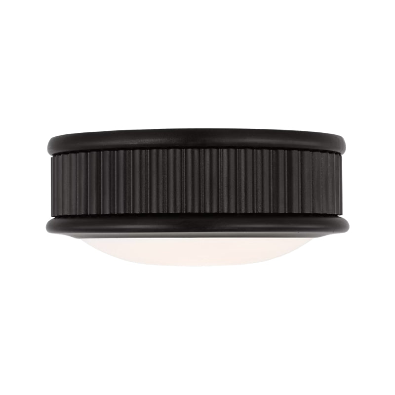 Visual Comfort PCF1001 Ritz 1-lt 5" LED Flush Mount - Aged Iron