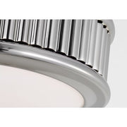 Visual Comfort PCF1001 Ritz 1-lt 5" LED Flush Mount - Polished Nickel