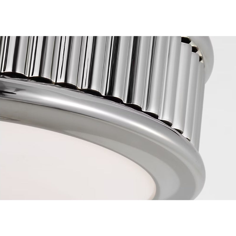 Visual Comfort PCF1001 Ritz 1-lt 5" LED Flush Mount - Polished Nickel
