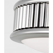 Visual Comfort PCF1001 Ritz 1-lt 5" LED Flush Mount - Polished Nickel