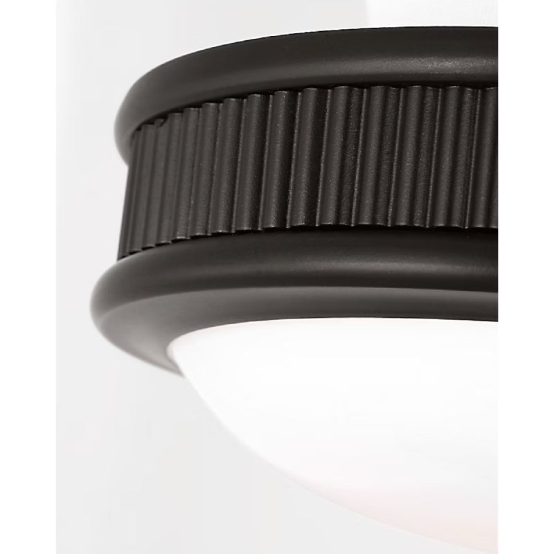 Visual Comfort PCF1011 Ritz 1-lt 8" LED Flush Mount - Aged Iron
