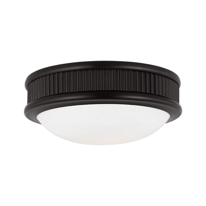 Visual Comfort PCF1011 Ritz 1-lt 8" LED Flush Mount - Aged Iron