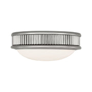 Visual Comfort PCF1011 Ritz 1-lt 8" LED Flush Mount - Polished Nickel