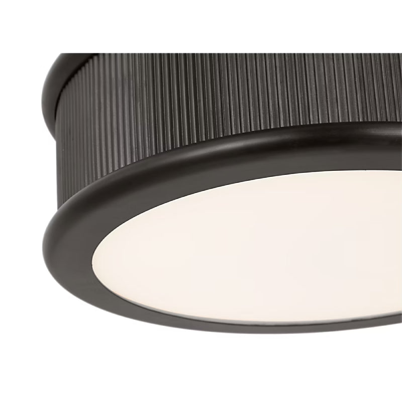 Visual Comfort PCF1025 Ritz 5-lt 18" Flush Mount - Aged Iron