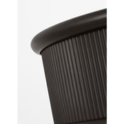 Visual Comfort PCF1033 Ritz 3-lt 14" Flush Mount - Aged Iron
