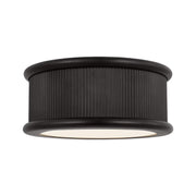 Visual Comfort PCF1033 Ritz 3-lt 14" Flush Mount - Aged Iron