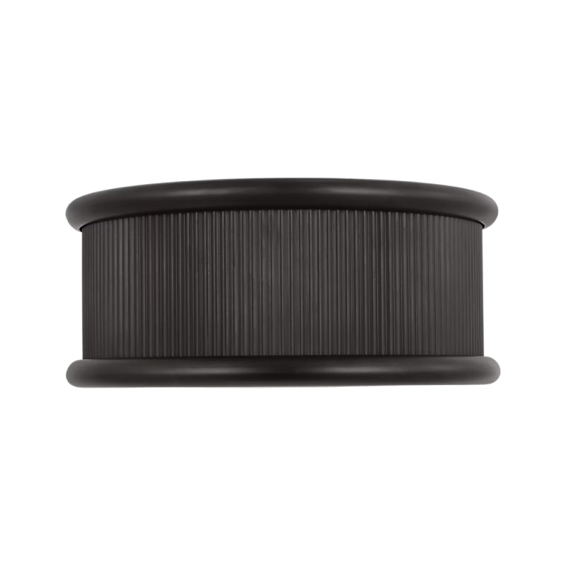Visual Comfort PCF1033 Ritz 3-lt 14" Flush Mount - Aged Iron