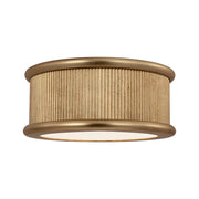 Visual Comfort PCF1033 Ritz 3-lt 14" Flush Mount - Gild