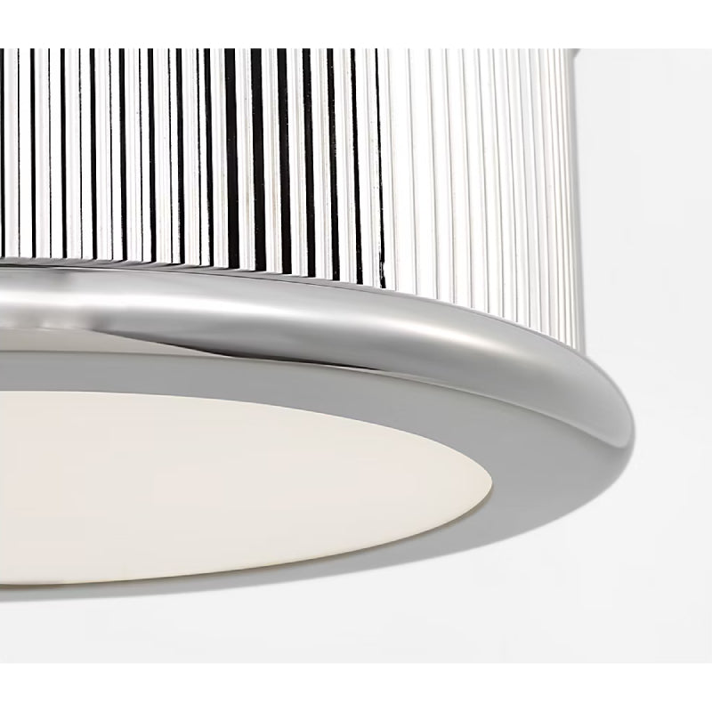 Visual Comfort PCF1033 Ritz 3-lt 14" Flush Mount - Polished Nickel
