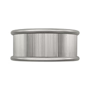 Visual Comfort PCF1033 Ritz 3-lt 14" Flush Mount - Polished Nickel