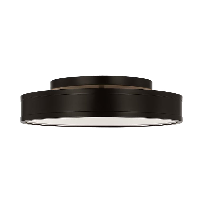Visual Comfort PCF1041 Dupont 1-lt 16" LED Semi Flush Mount - Aged Iron