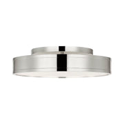 Visual Comfort PCF1041 Dupont 1-lt 16" LED Semi Flush Mount - Polished Nickel