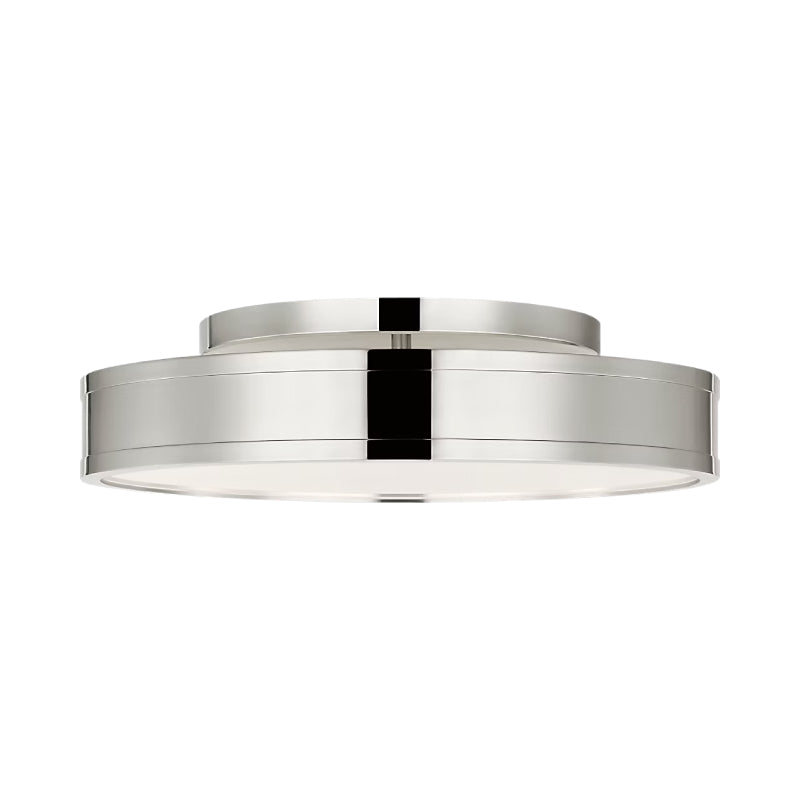 Visual Comfort PCF1041 Dupont 1-lt 16" LED Semi Flush Mount - Polished Nickel