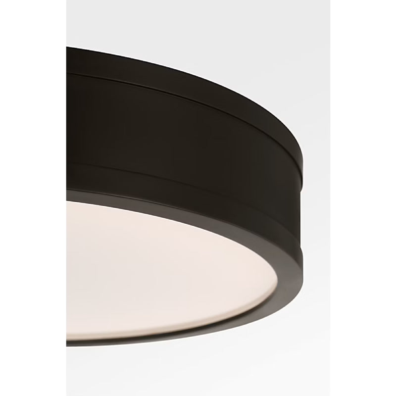 Visual Comfort PCF1051 Dupont 1-lt 12" LED Semi Flush Mount - Aged Iron