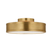 Visual Comfort PCF1051 Dupont 1-lt 12" LED Semi Flush Mount - Gild