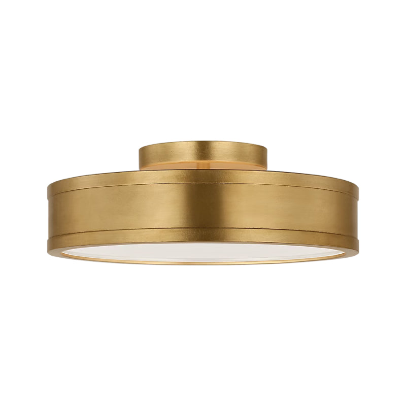 Visual Comfort PCF1051 Dupont 1-lt 12" LED Semi Flush Mount - Gild