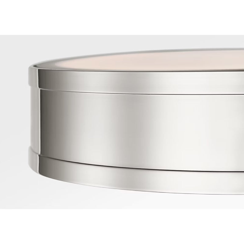 Visual Comfort PCF1051 Dupont 1-lt 12" LED Semi Flush Mount - Polished Nickel