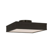 Visual Comfort PCF1071 Dupont 1-lt 12" LED Semi Flush Mount - Aged Iron