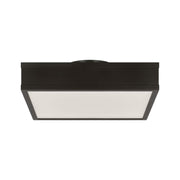 Visual Comfort PCF1071 Dupont 1-lt 12" LED Semi Flush Mount - Aged Iron