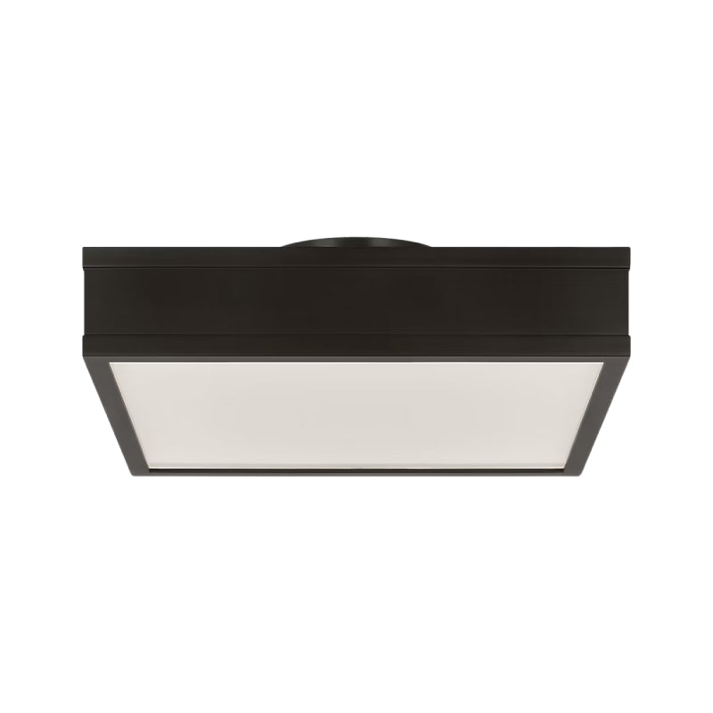 Visual Comfort PCF1071 Dupont 1-lt 12" LED Semi Flush Mount - Aged Iron