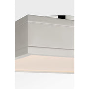 Visual Comfort PCF1071 Dupont 1-lt 12" LED Semi Flush Mount - Polished Nickel