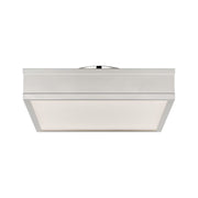 Visual Comfort PCF1071 Dupont 1-lt 12" LED Semi Flush Mount - Polished Nickel