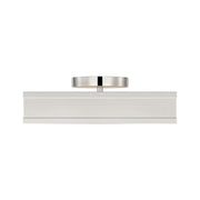 Visual Comfort PCF1071 Dupont 1-lt 12" LED Semi Flush Mount - Polished Nickel
