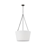 Visual Comfort PCP1033 Herve 1-lt 24" Pendant - Aged Iron