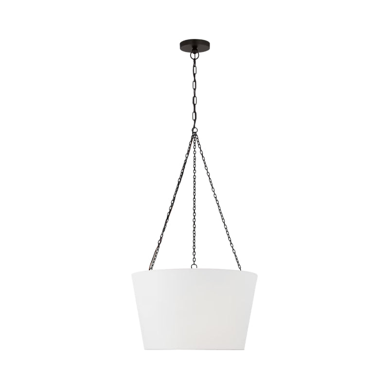 Visual Comfort PCP1033 Herve 1-lt 24" Pendant - Aged Iron
