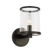 Visual Comfort LV1081 Reynolds 1-lt 9" Tall Bath Sconce - Aged Iron