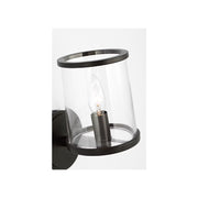 Visual Comfort LV1081 Reynolds 1-lt 9" Tall Bath Sconce - Aged Iron
